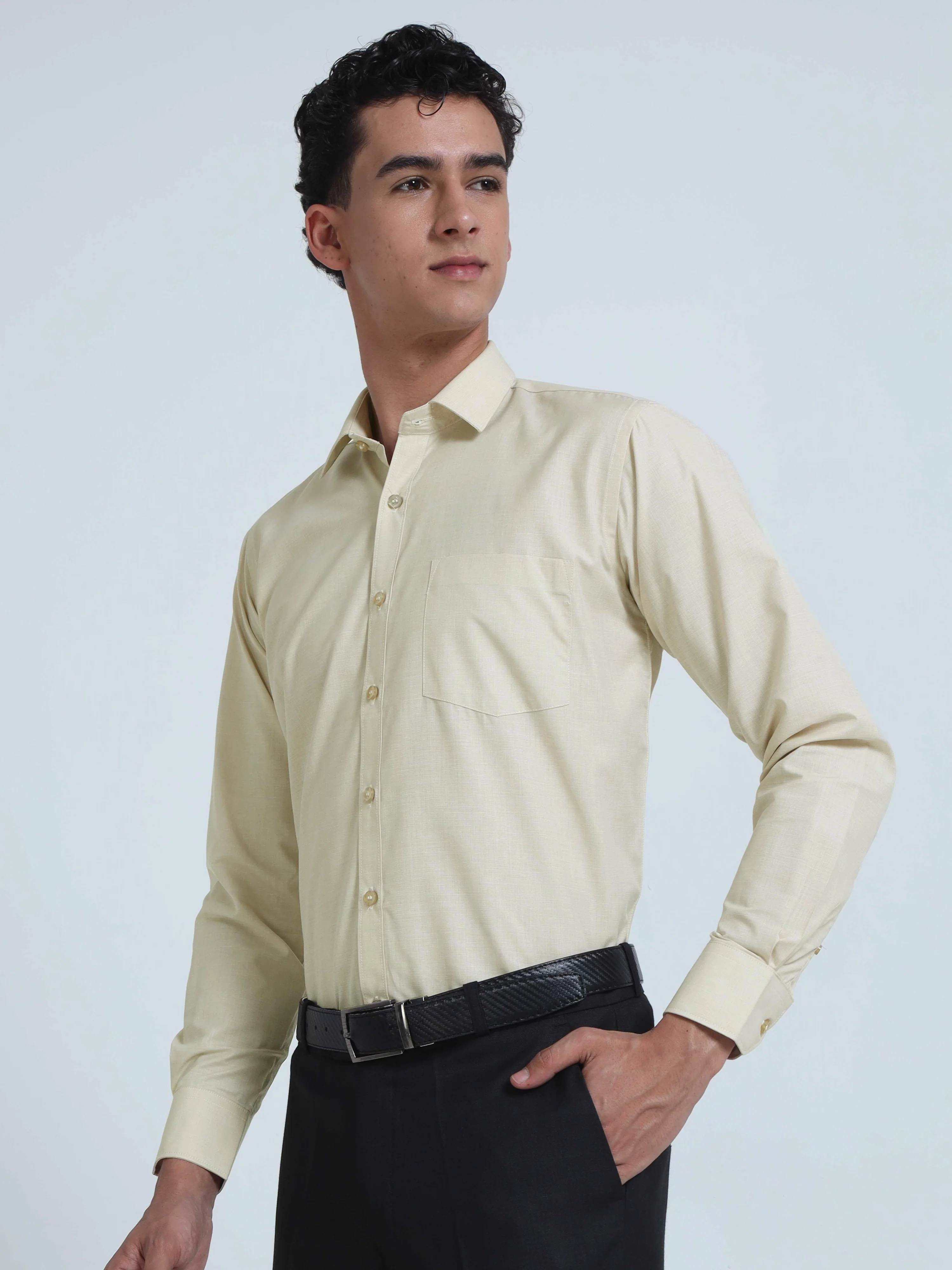 Fawn Men's Premium Filla Fill Office Formals- Plus Size - Image 4
