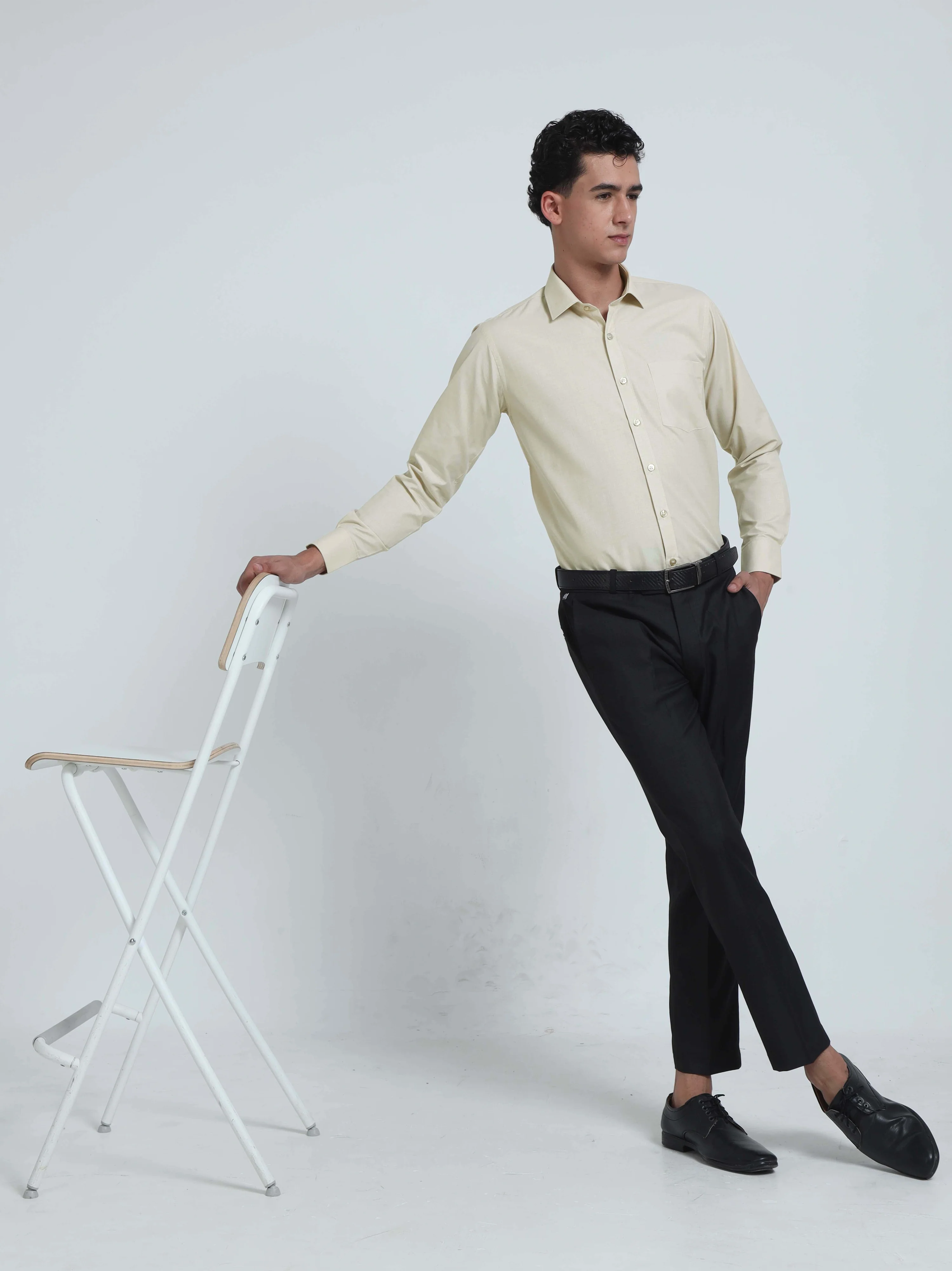 Fawn Men's Premium Filla Fill Office Formals- Plus Size - Image 6