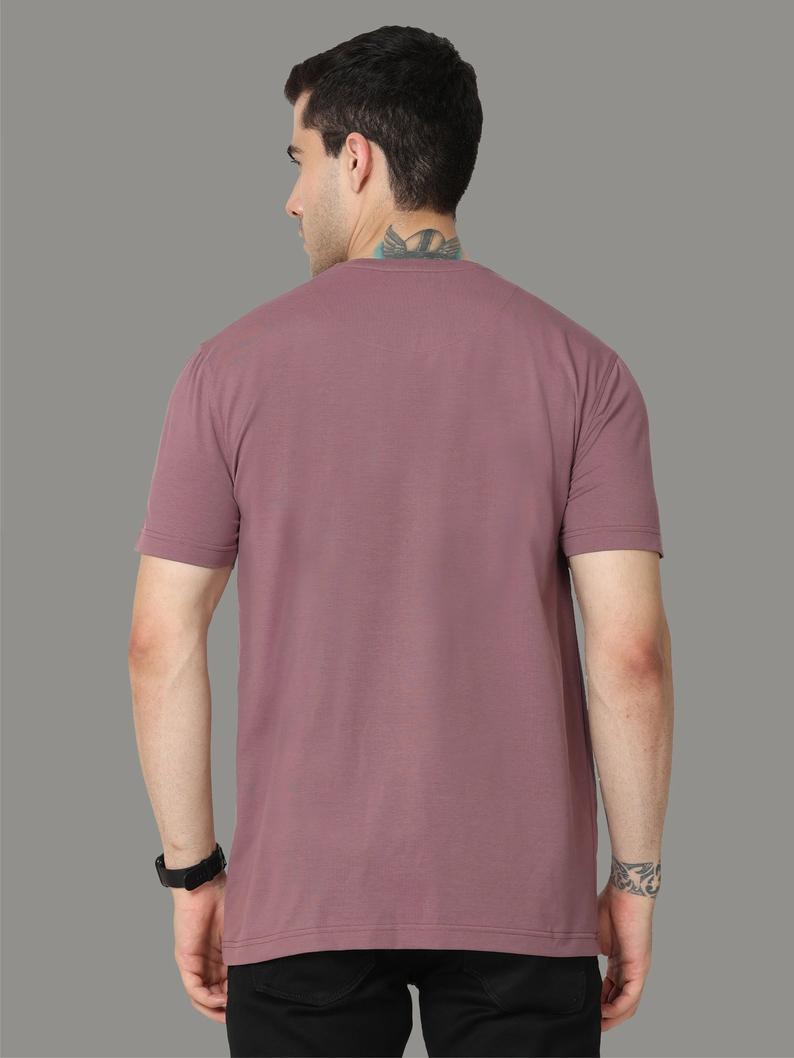 Grape Men's Crew Neck T-Shirts - Image 5