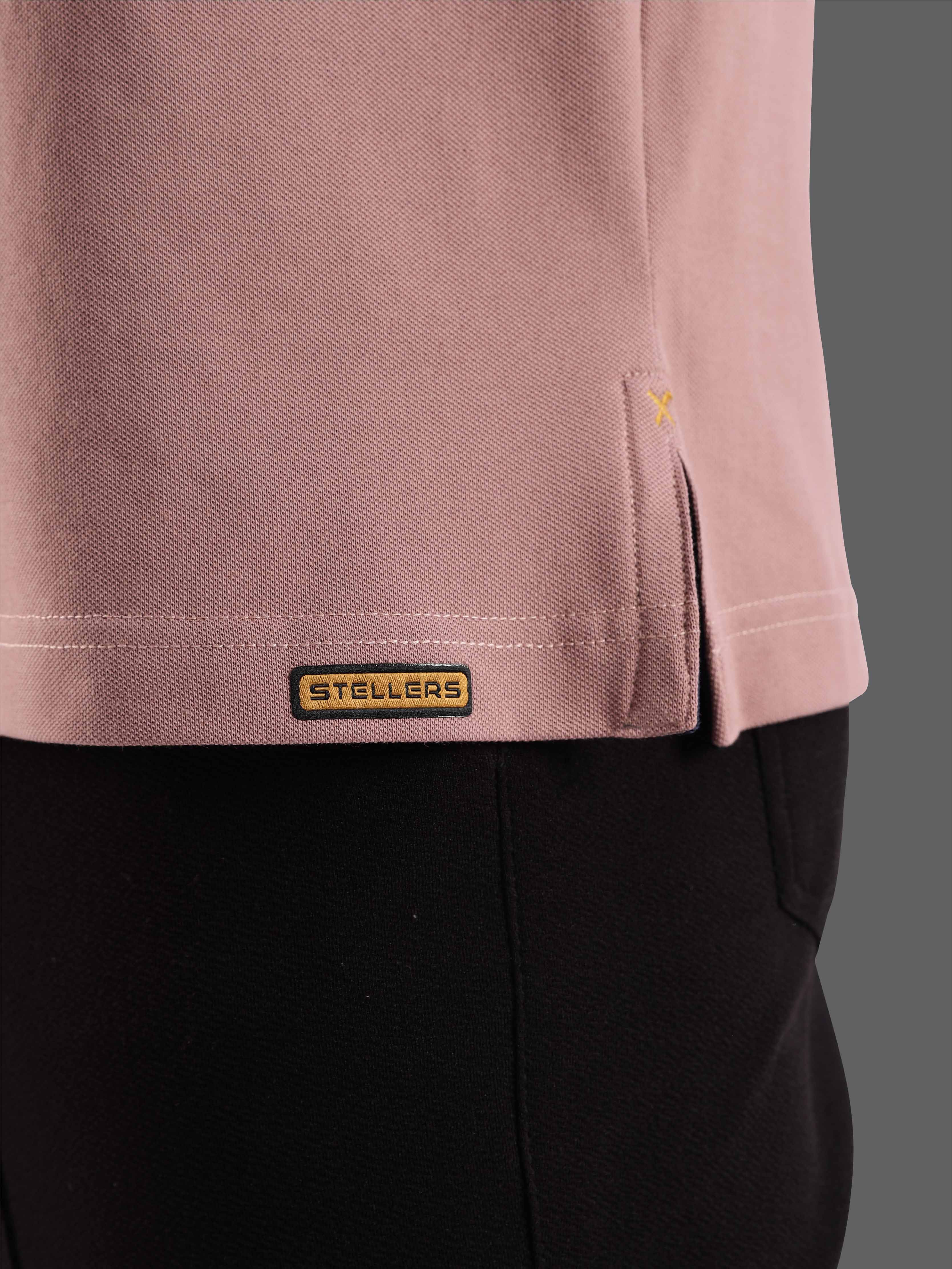 Mauve Men Premium SoftBerry PQ Polo T-Shirt - Image 8