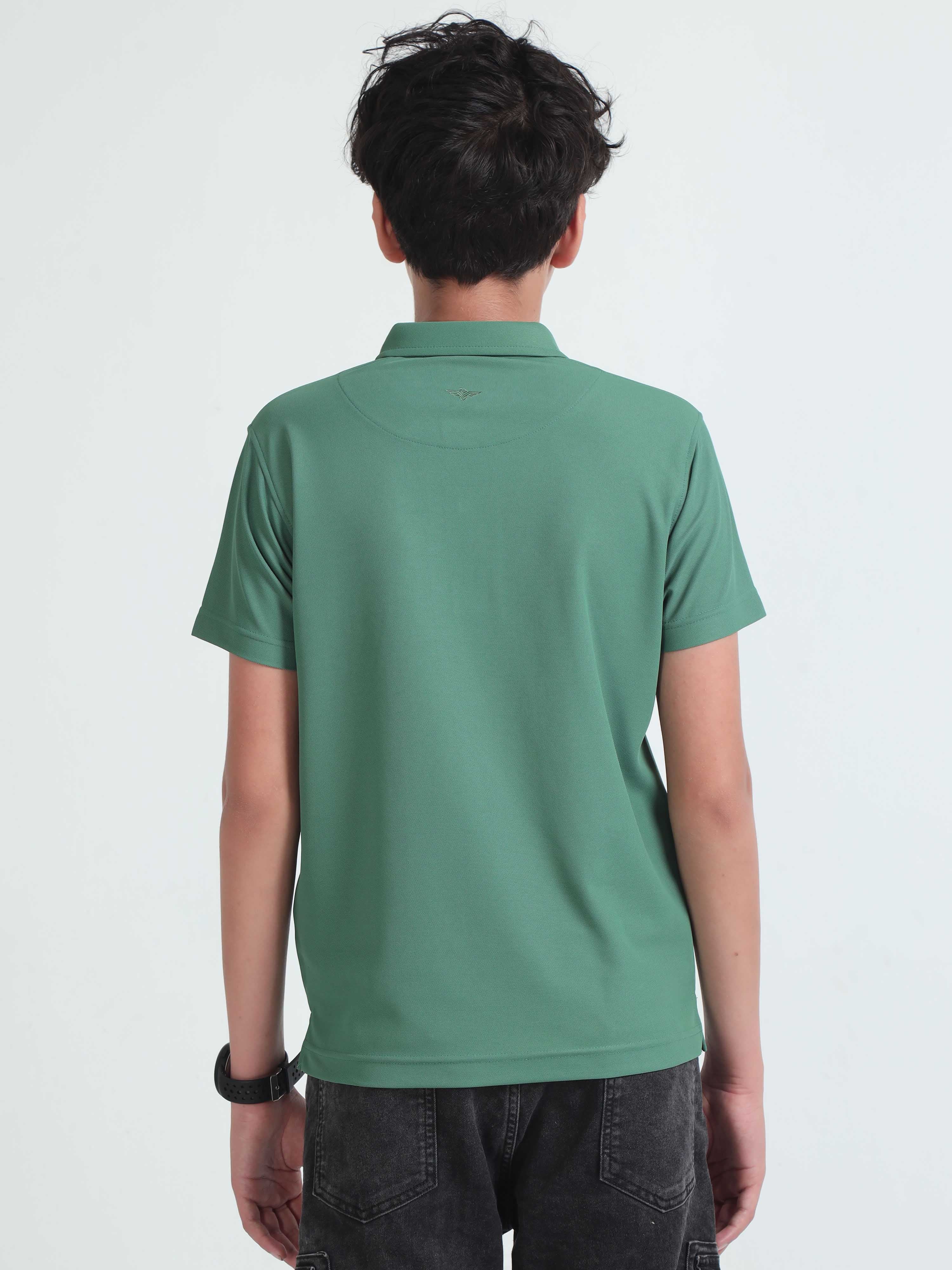 Apple Green Premium Polo T-Shirts - Image 4