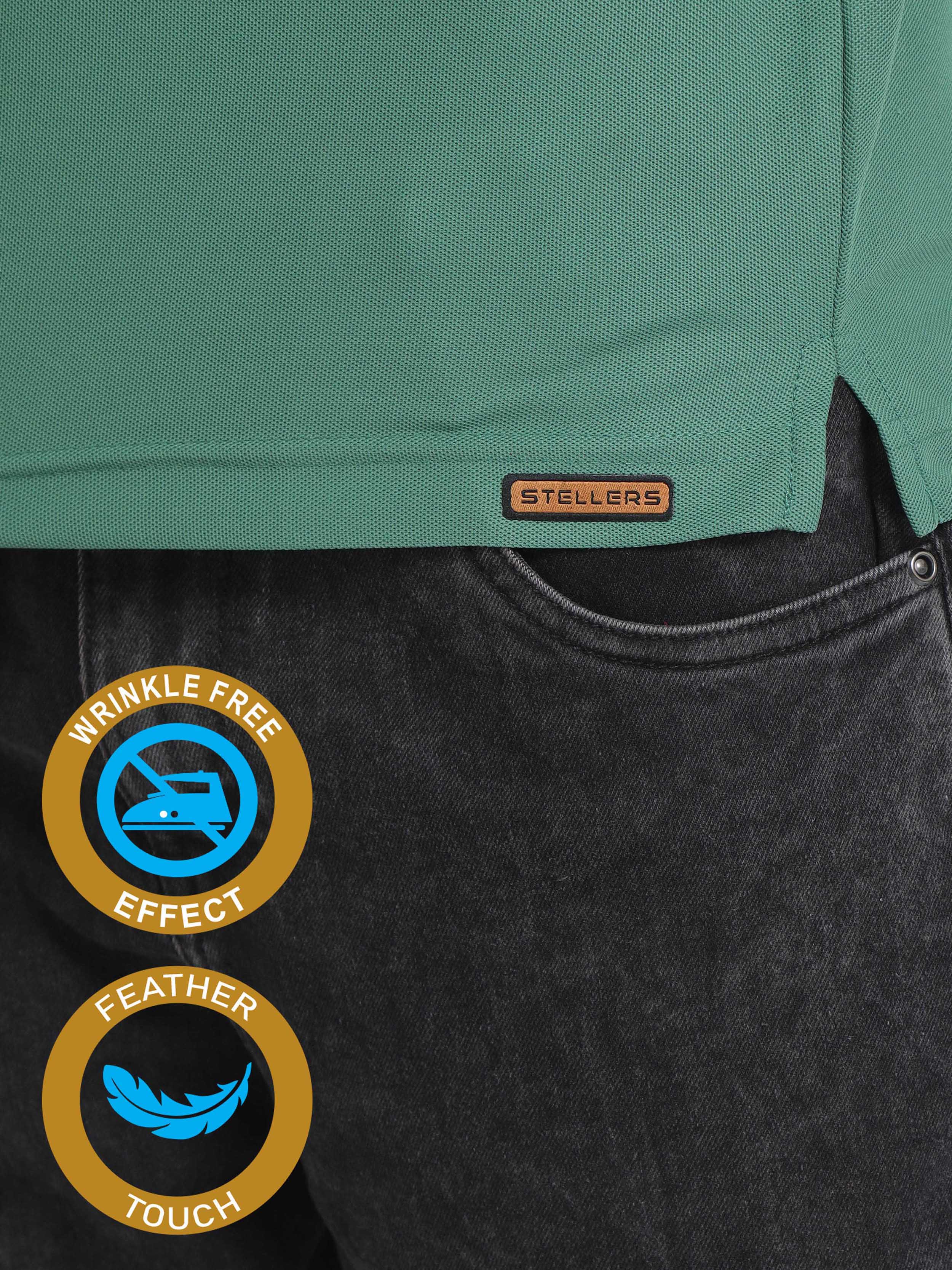 Apple Green Premium Polo T-Shirts - Image 6