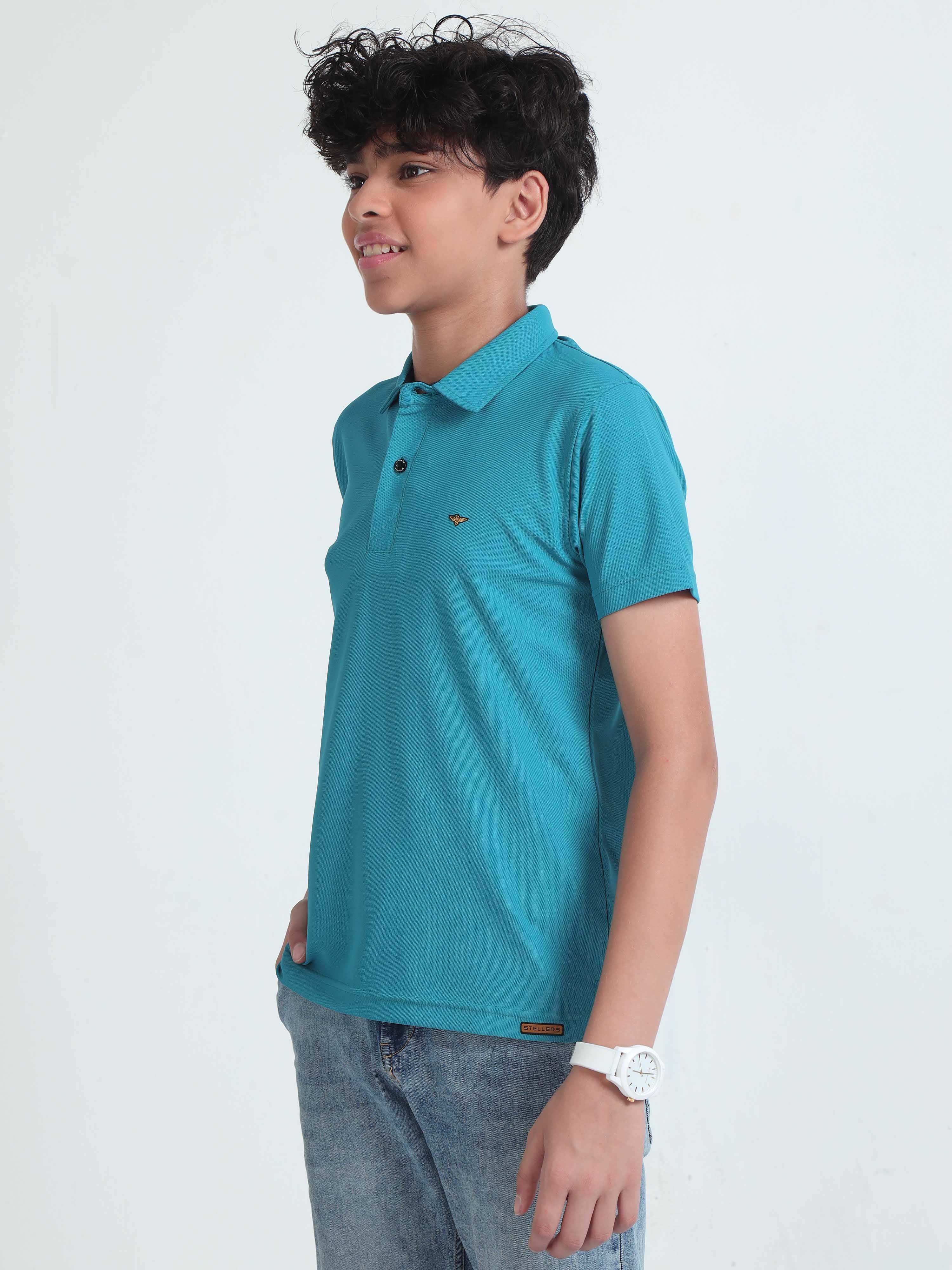 Jade Green Premium Polo T-Shirts - Image 3