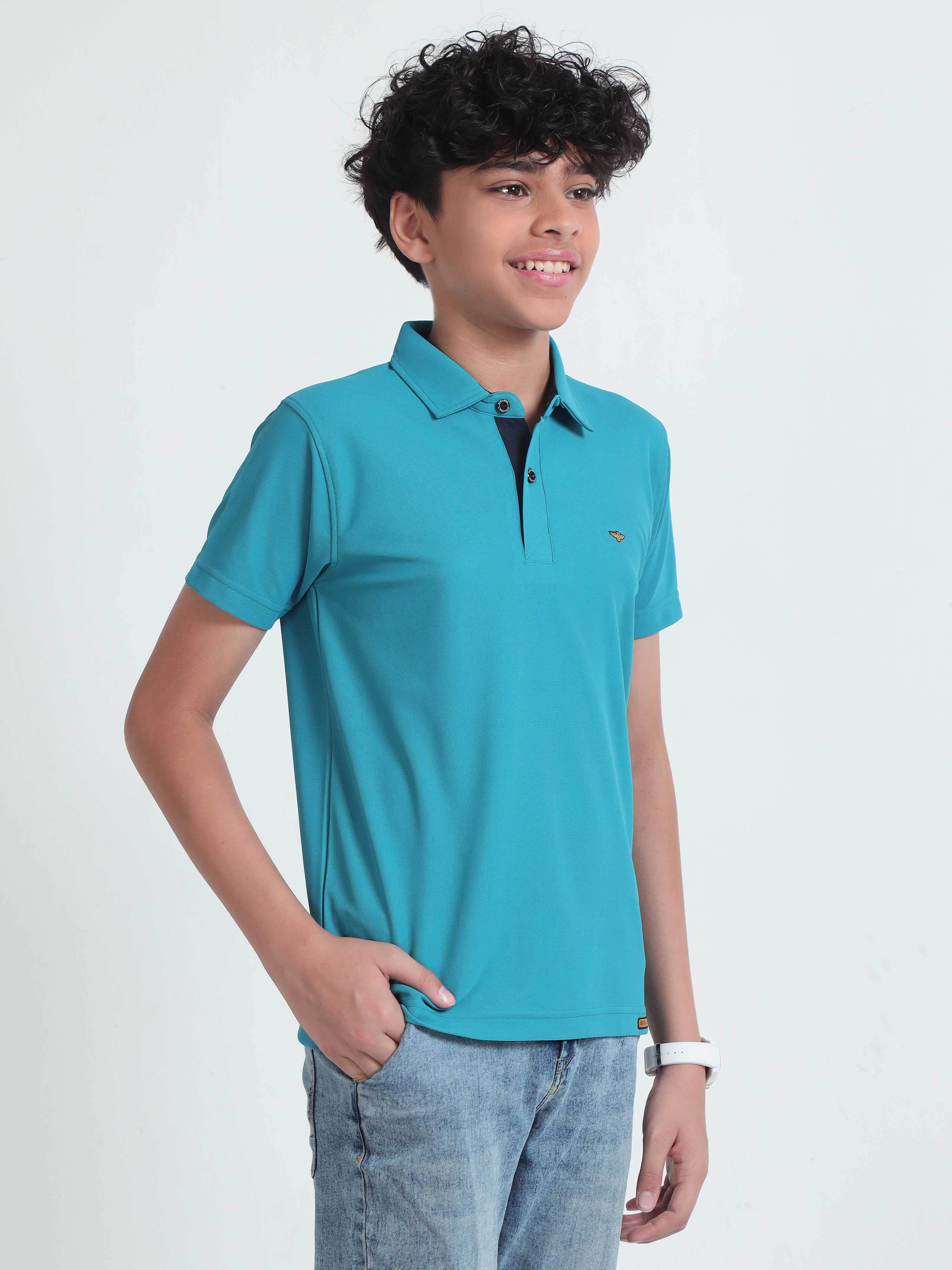 Jade Green Premium Polo T-Shirts - Image 4