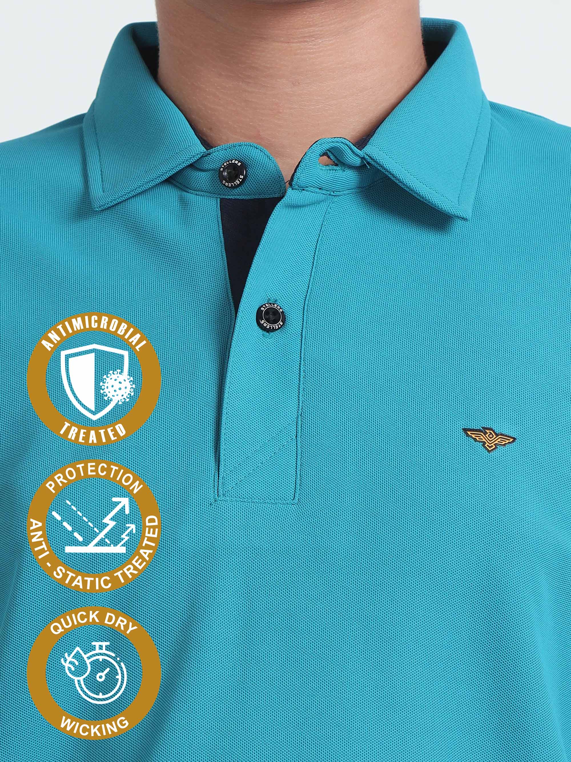 Jade Green Premium Polo T-Shirts - Image 6