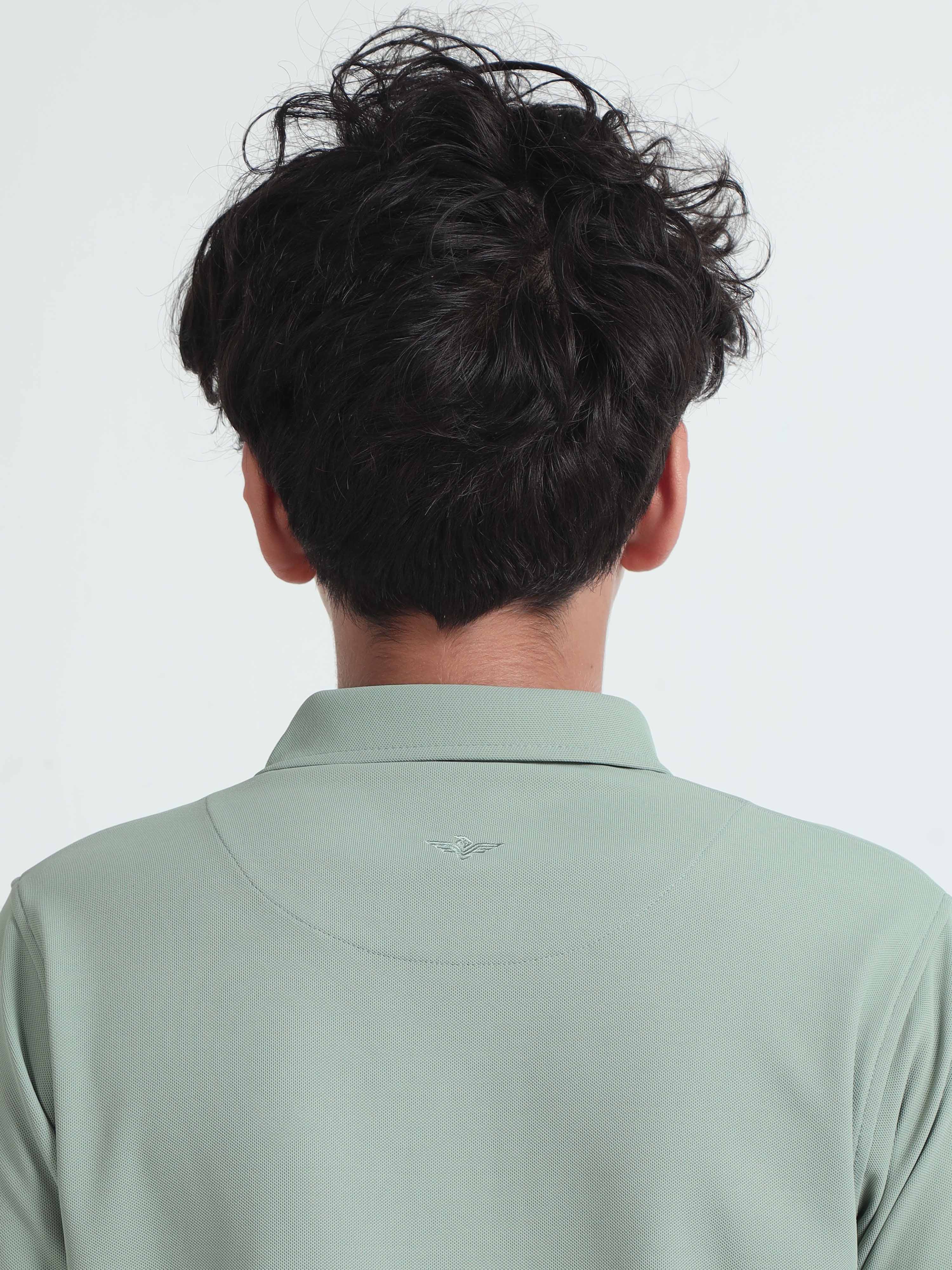 Misty Green Premium Polo T-Shirts - Image 7