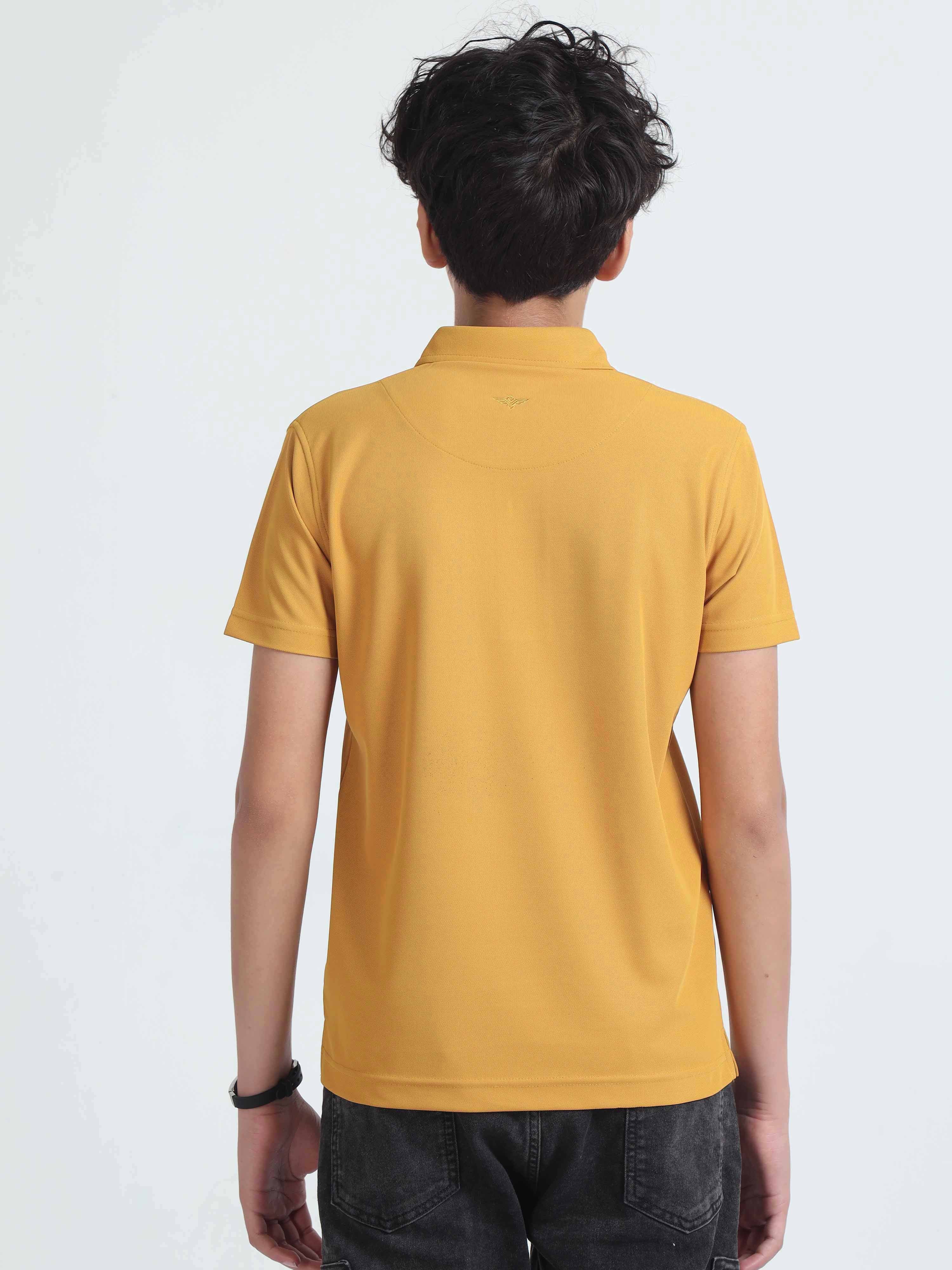 Mustard Premium Polo T-Shirts - Image 5
