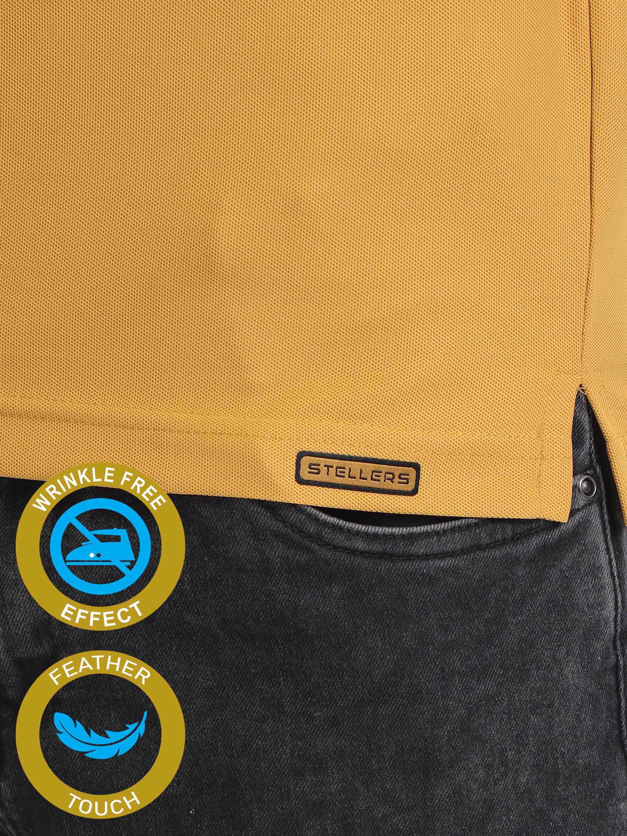 Mustard Premium Polo T-Shirts - Image 6