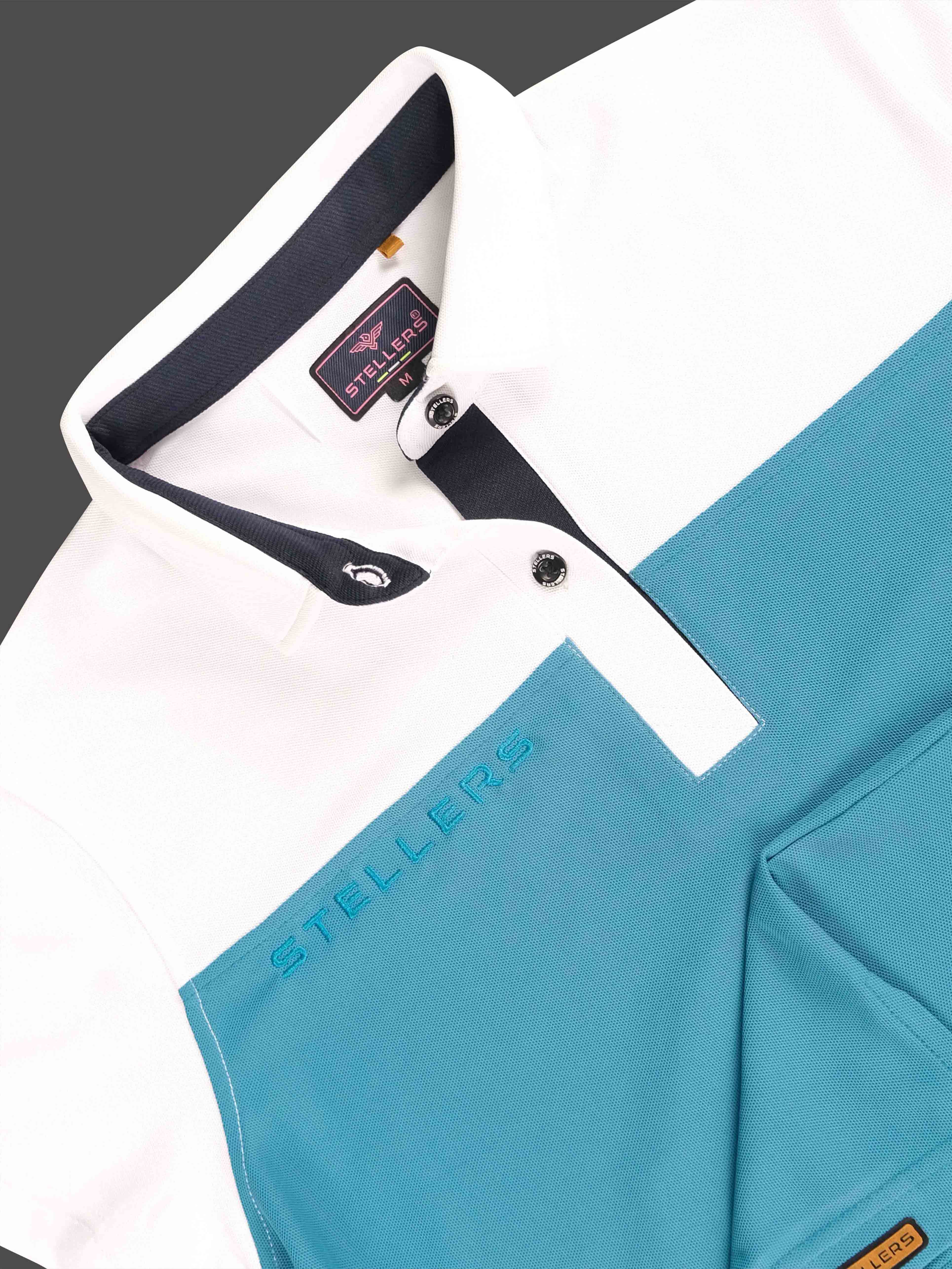 Women's T-Cross Polo T-shirt- Jade Green - Image 8